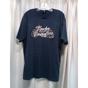 Harley Davidson‎ Men's Size XL Motorcycle Logo Print Belize T-shirt 2019
